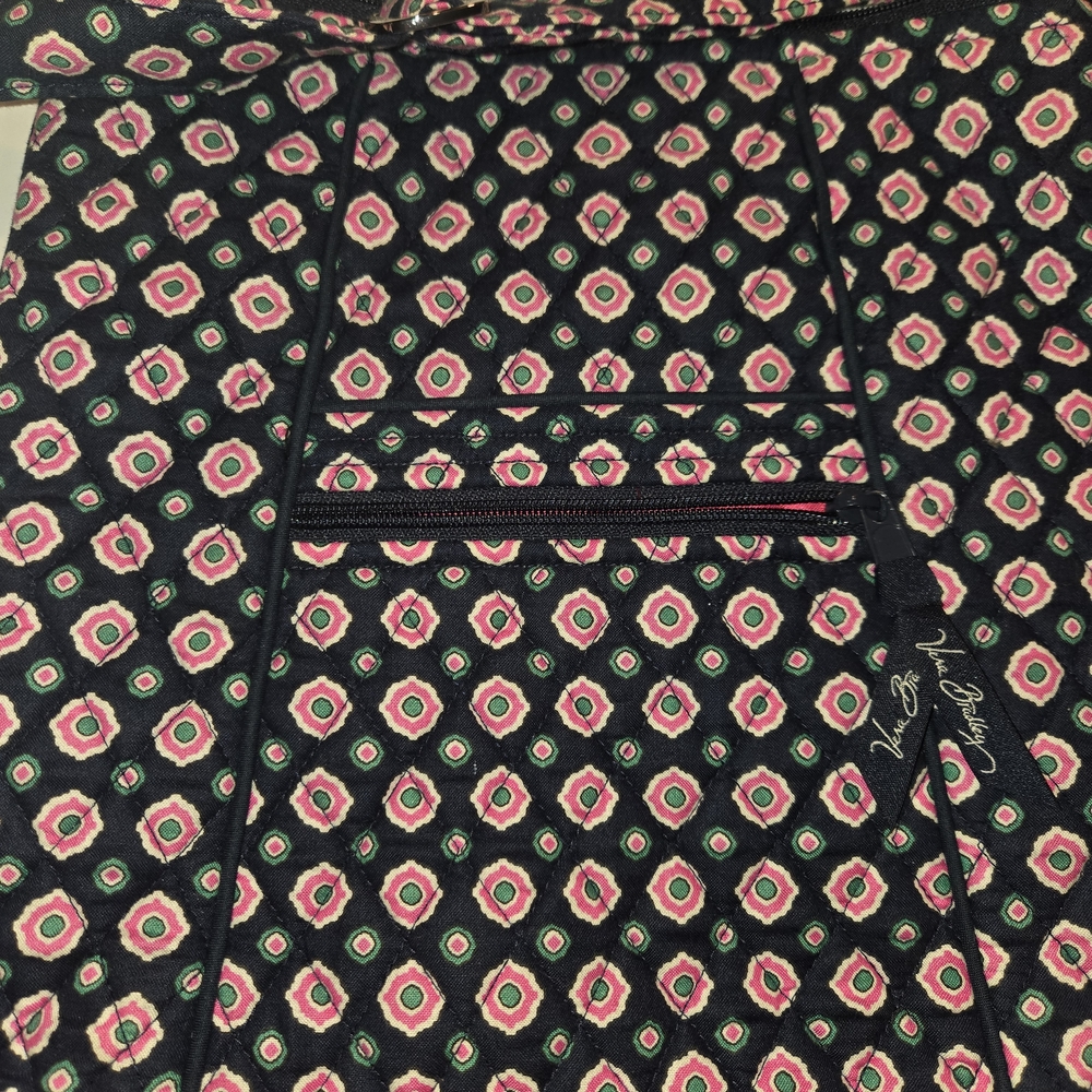 Vera Bradley Stylish Blue and Pink Patterned Women's Bag